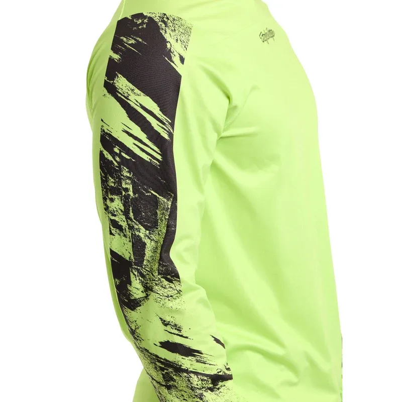 Troy Lee Skyline Chill Men's Long Sleeve Jersey - Rockslide Glo Yellow-10