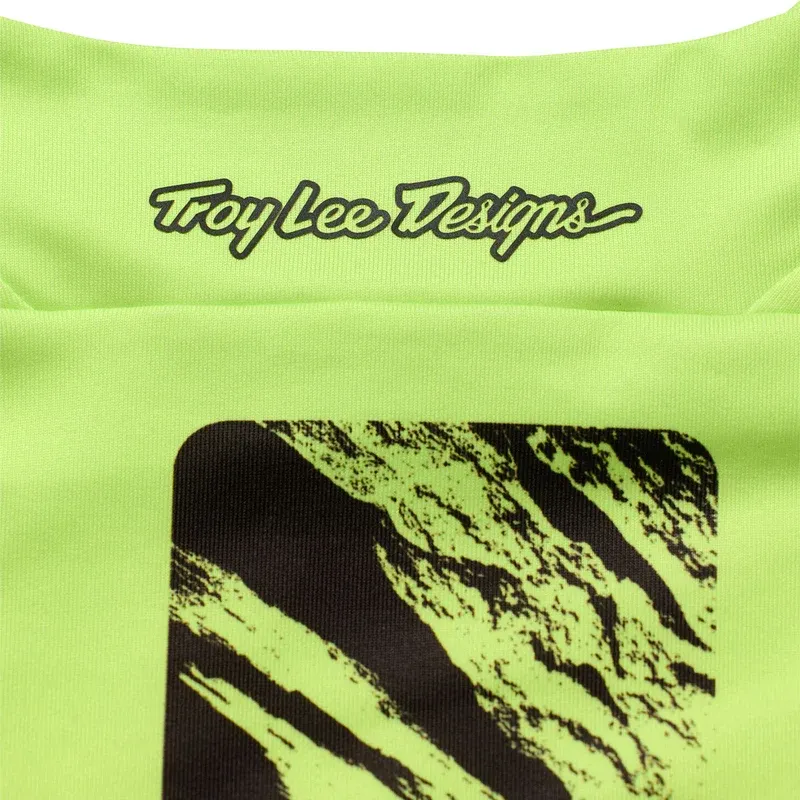 Troy Lee Skyline Chill Men's Long Sleeve Jersey - Rockslide Glo Yellow-4