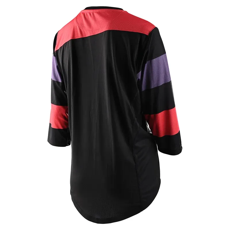 Troy Lee Mischief Women's 3/4 Sleeve Jersey - Rugby Firecracker-1