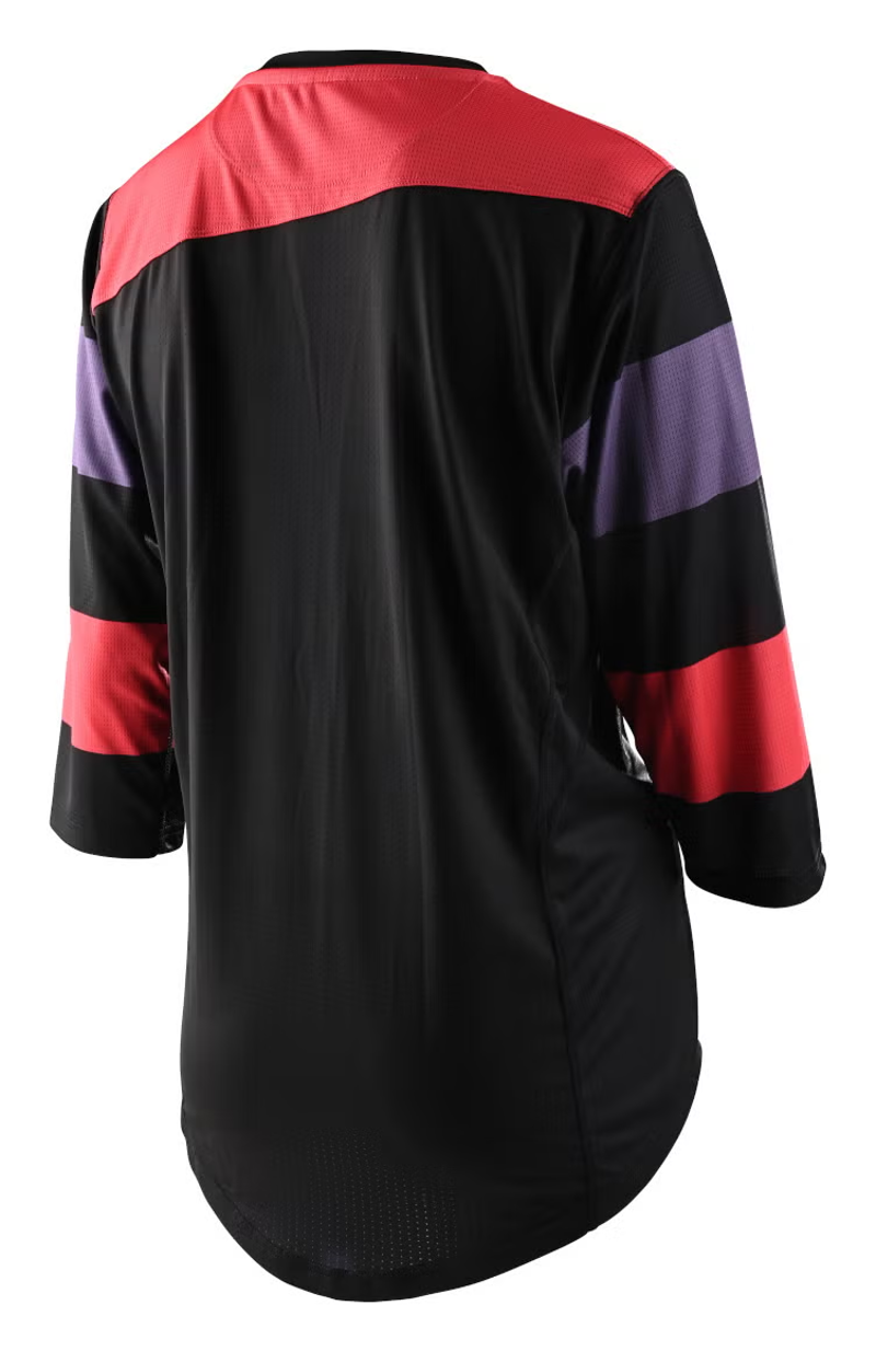 Troy Lee Mischief Women's 3/4 Sleeve Jersey - Rugby Firecracker-1