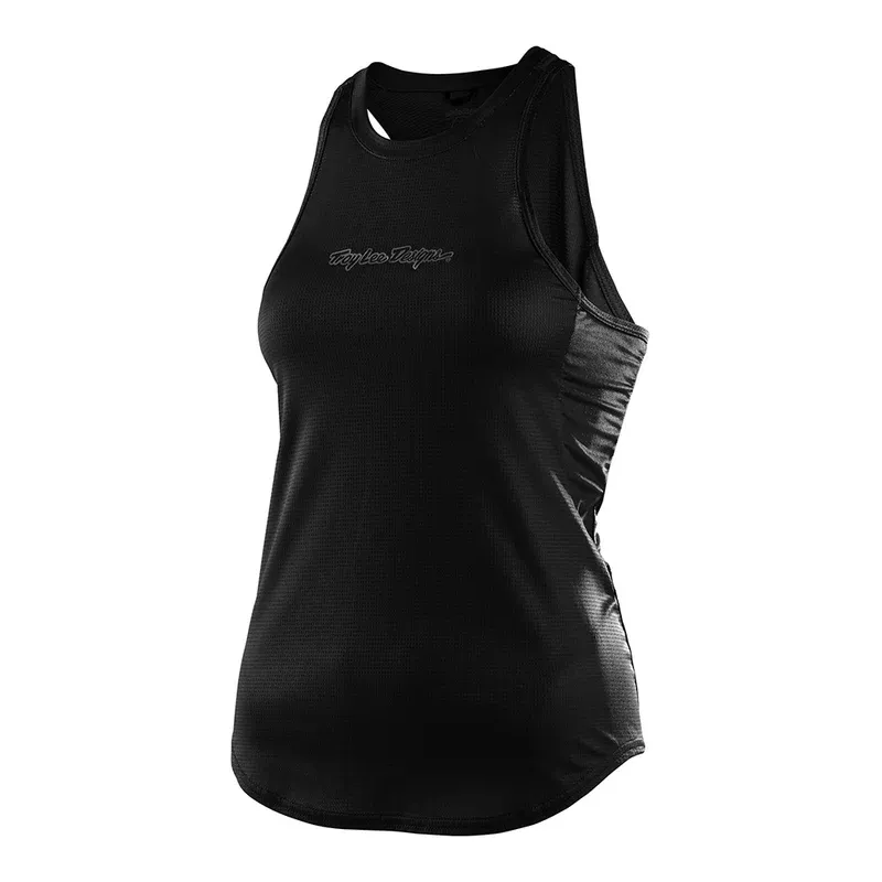 Troy Lee Luxe Women's Tank - Solid Black