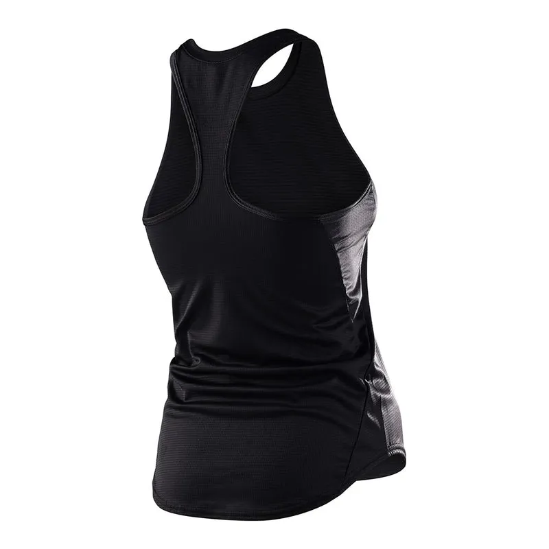 Troy Lee Luxe Women's Tank - Solid Black-1