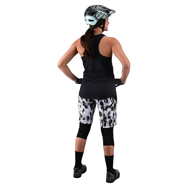 Troy Lee Luxe Women's Tank - Solid Black-3