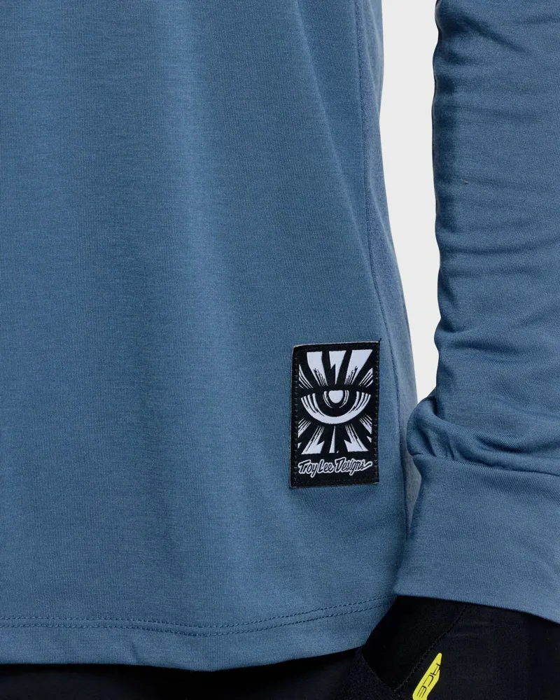 Troy Lee Skyline Ride Handlebar Men's Long Sleeve Tee - TLD Slate-6