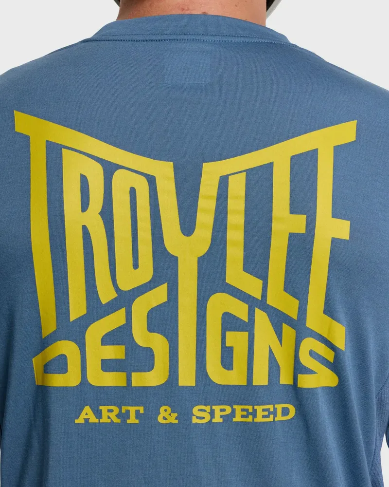 Troy Lee Skyline Ride Handlebar Men's Long Sleeve Tee - TLD Slate-7