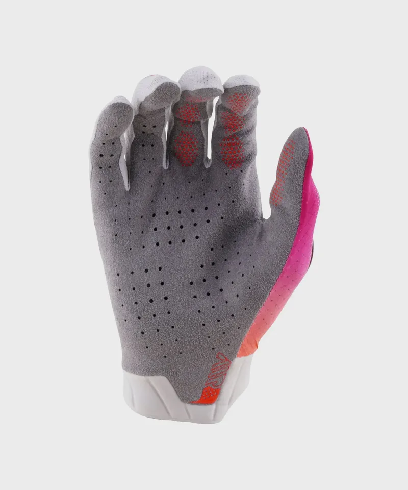 Troy Lee Air Aura Long Finger Gloves - Titanium-1