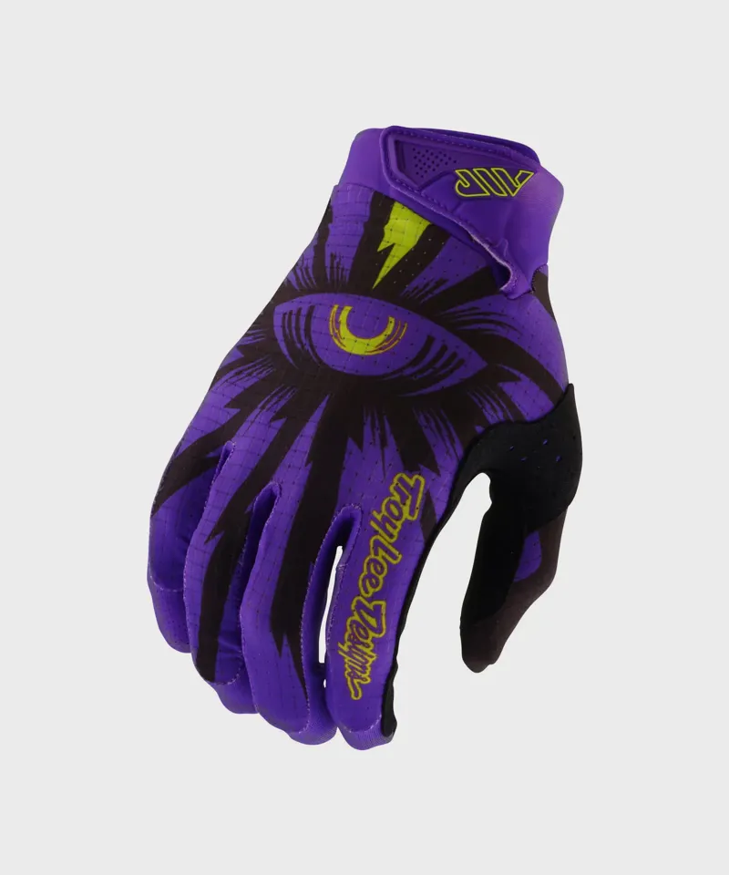 Troy Lee Air Cyclops Long Finger Gloves - Neo Purple