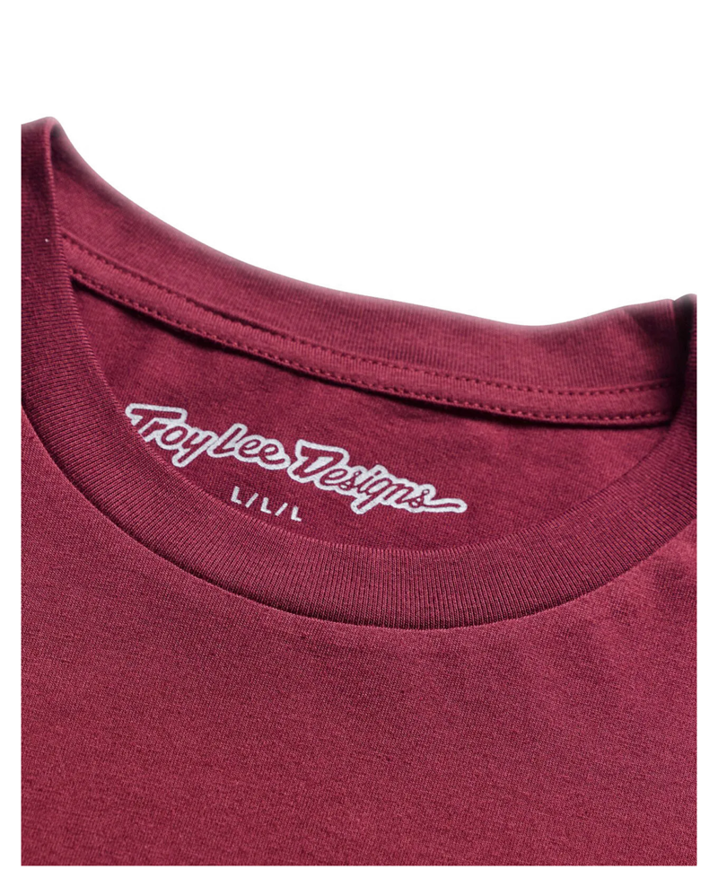 Troy Lee Designs Portrait Men/s Short Sleeve T-Shirt - Sangria-2