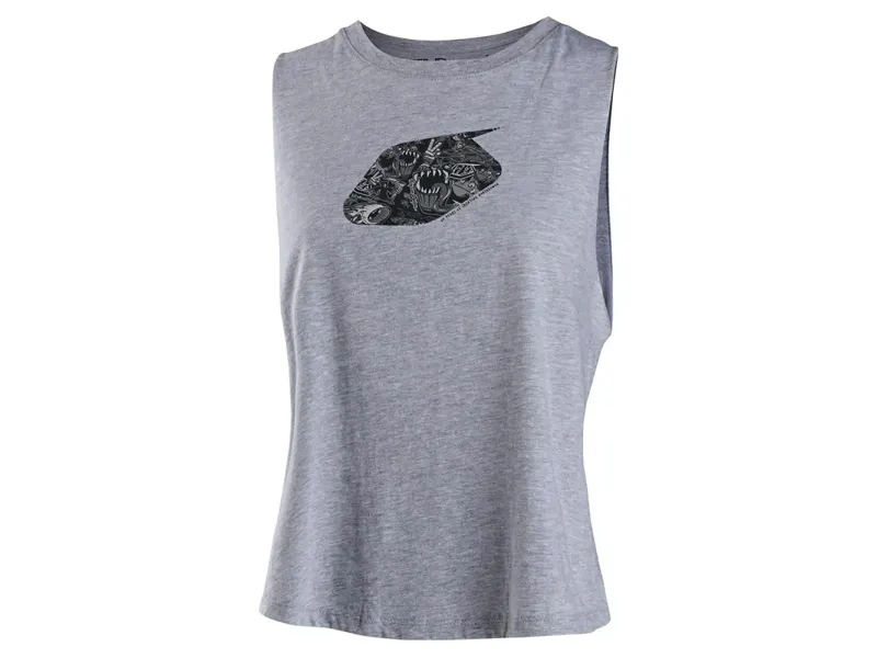 Troy Lee 40th Holiday History Women's Tank Top - Athletic Heather