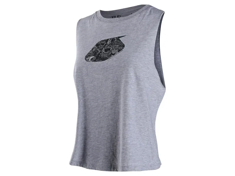 Troy Lee 40th Holiday History Women's Tank Top - Athletic Heather-1