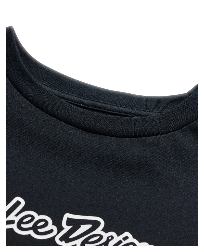 Troy Lee Designs Signature Women's Short Sleeve T-Shirt - Black-2