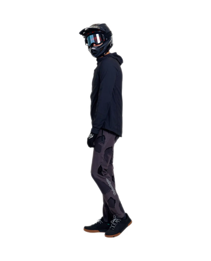 Troy Lee Designs Drift Windbreaker Men's Jacket - Mono Carbon-3