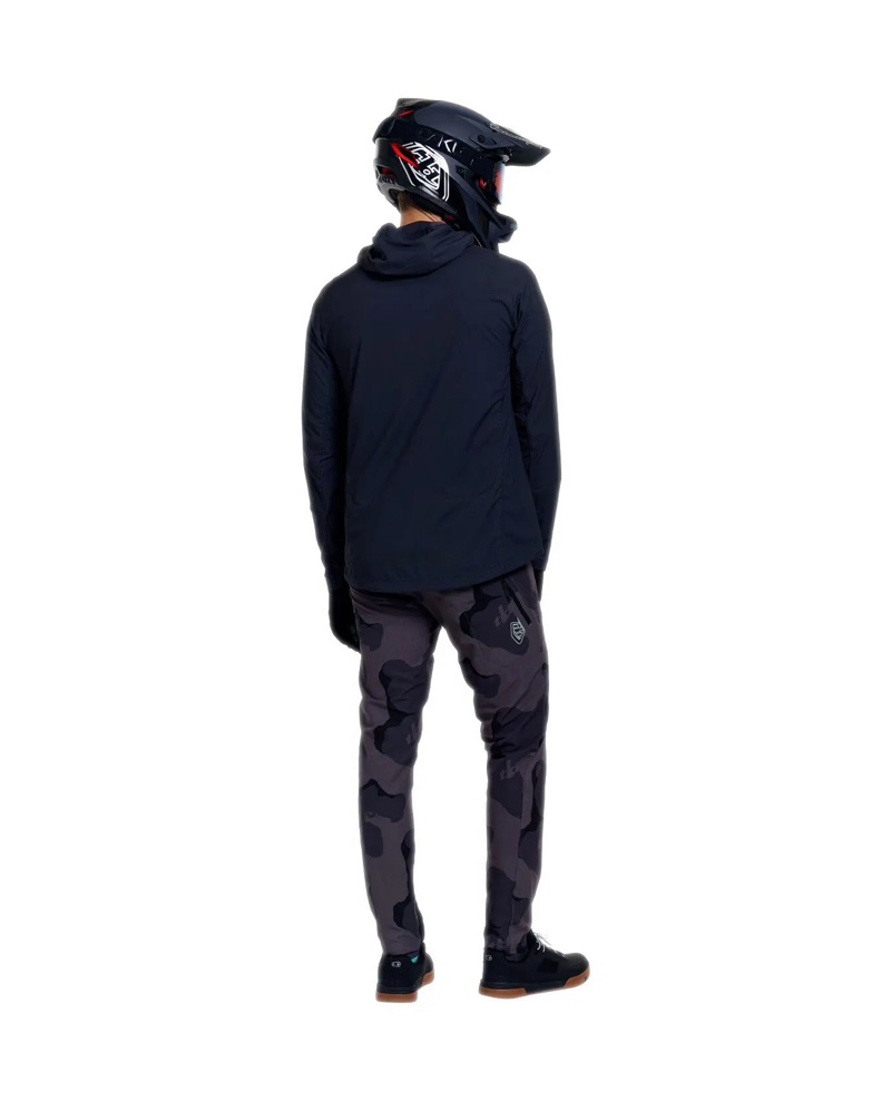 Troy Lee Designs Drift Windbreaker Men's Jacket - Mono Carbon-4