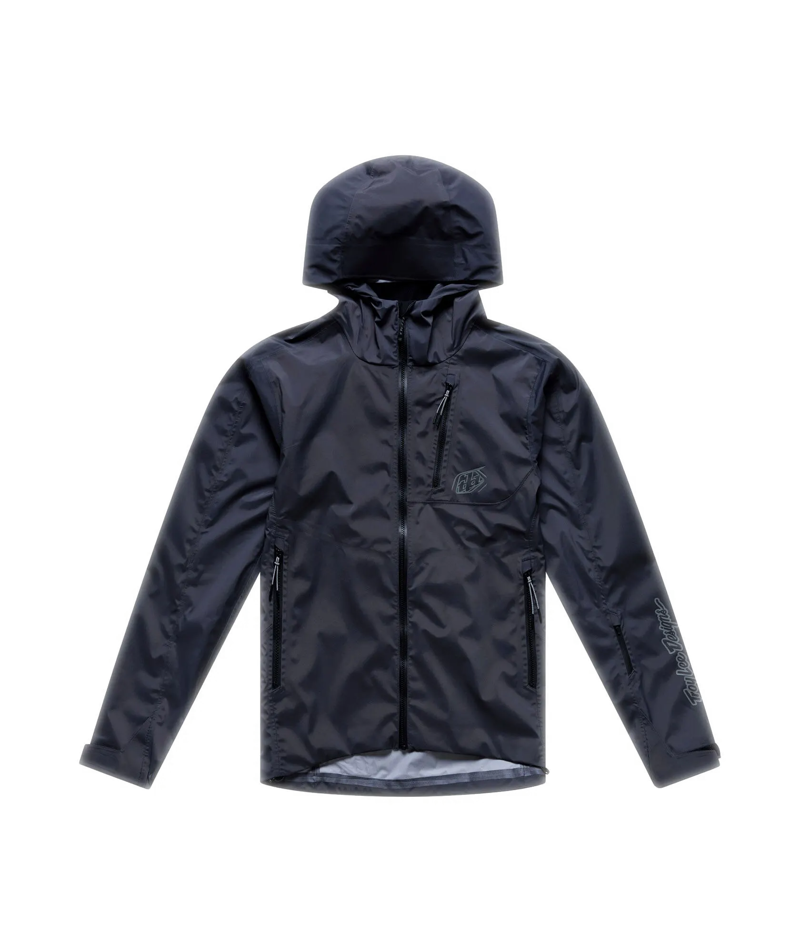 Troy Lee Designs Resist Waterproof Men's Jacket - Mono Carbon
