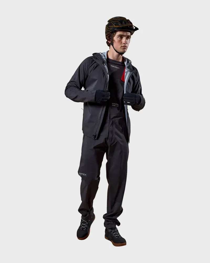 Troy Lee Resist Pro Men's Waterproof Jacket - Mono Carbon-2
