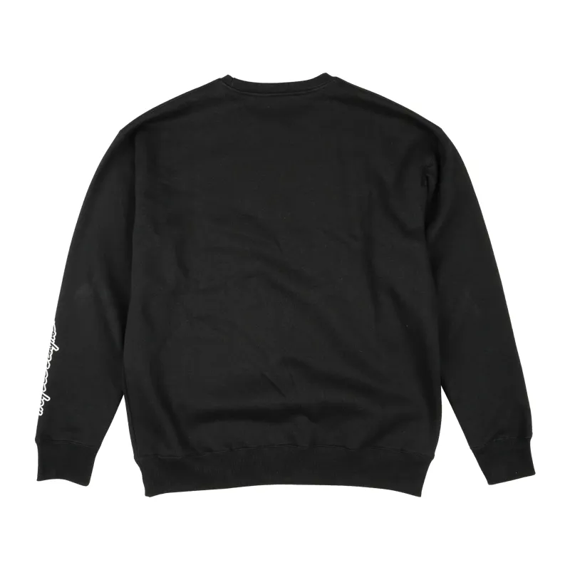 Troy Lee Designs Factory Racing Men's Crewneck Pullover - Black/Red-1