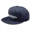 Troy Lee Designs Signature Flat Bill Snapback Cap - Indigo