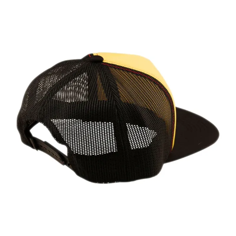 Troy Lee Designs Trucker Snapback Cap - Friday Night Black/Gold-1