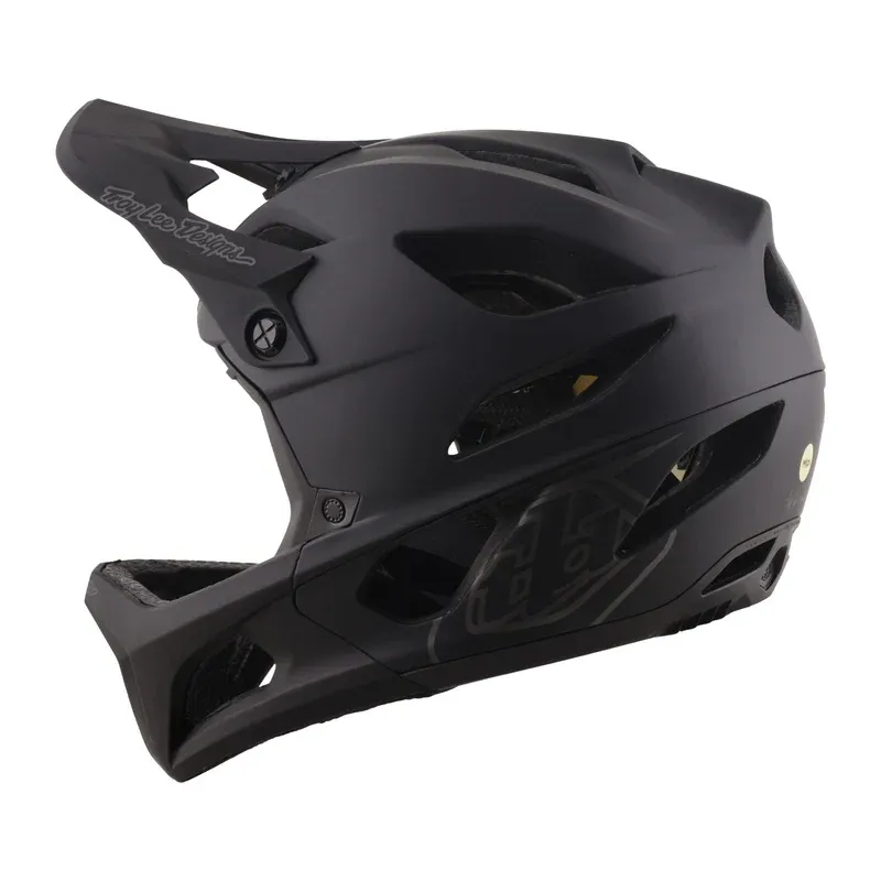 Troy Lee Designs Stage MIPS Full Face Helmet - Black-4