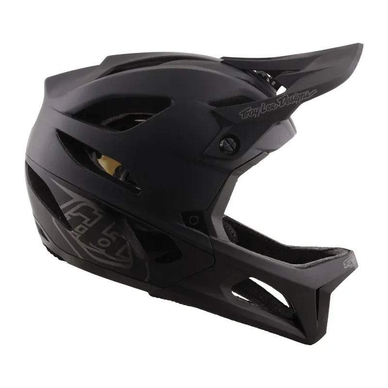 Troy Lee Designs Stage MIPS Full Face Helmet - Black-3