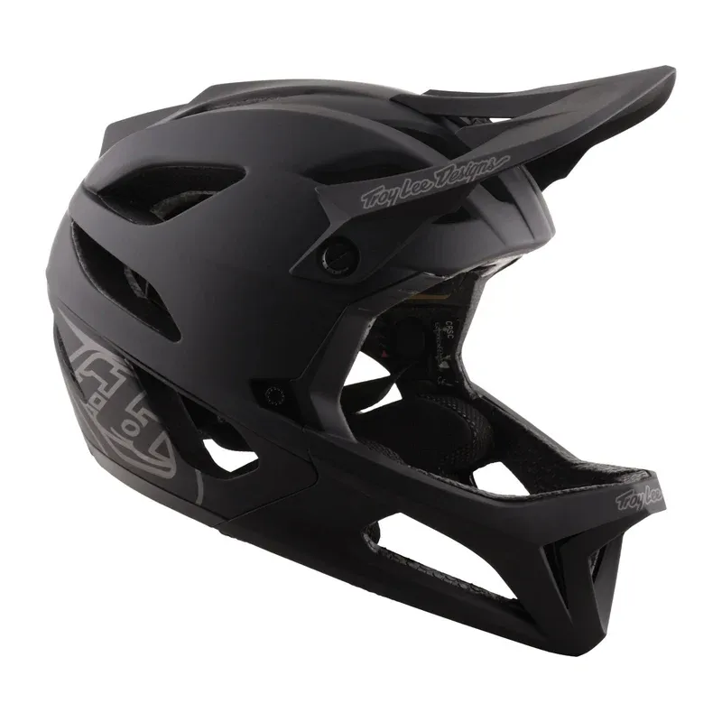 Troy Lee Designs Stage MIPS Full Face Helmet - Black-1
