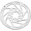 TRP R140S02M 1.8mm 6-Bolt 203mm Disc Brake Rotor - Silver