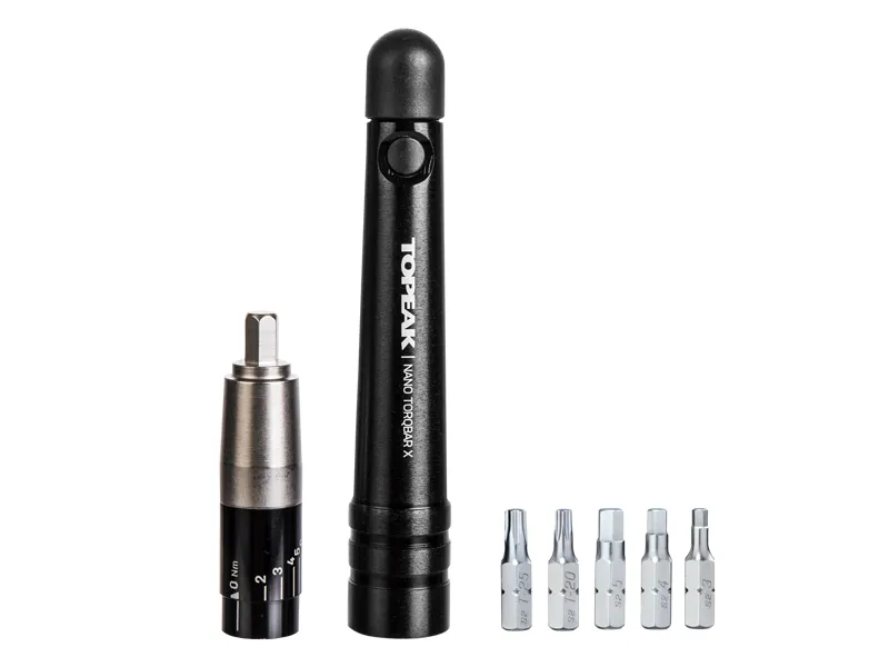 Topeak Nano TorqBar X Torque Wrench - Black/Silver