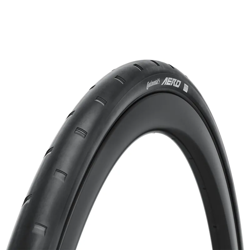 Continental Aero 111 Foldable 700c Road Clincher Tyre - Black