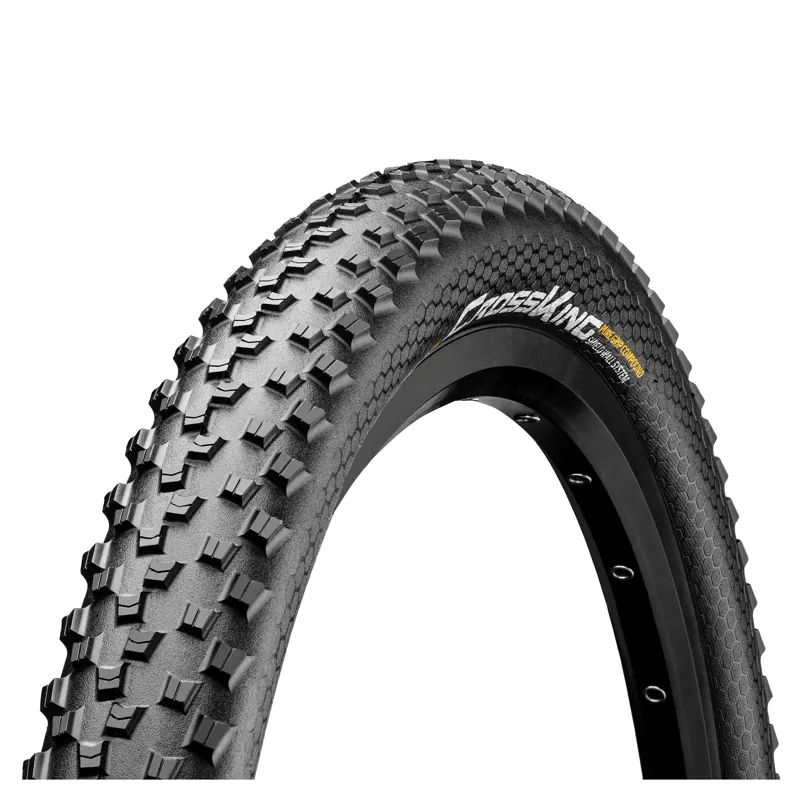 Continental Cross King ShieldWall Foldable PureGrip Compound MTB Tyre - Black