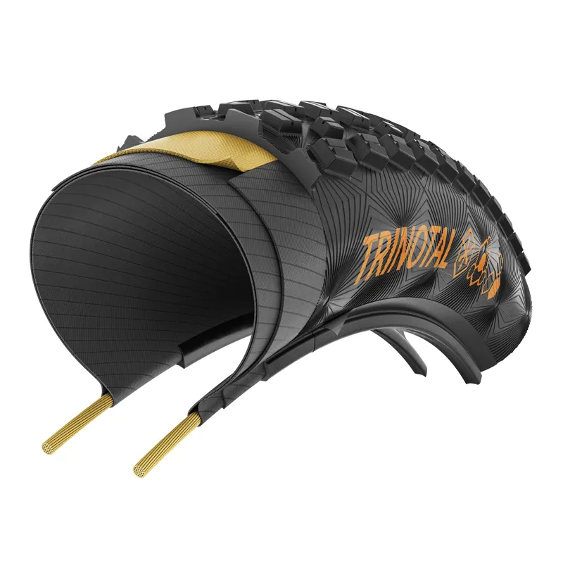 Continental Trinotal Race Rapid Foldable Tyre - 29 x 2.40 inch - Black-1