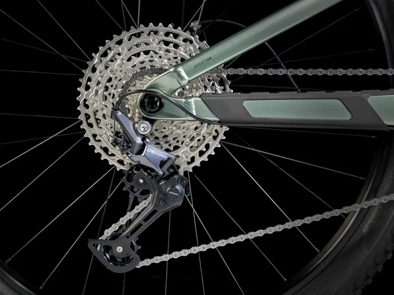 Trek Top Fuel 5 Gen 3 29er 2024 Full Suspension MTB - Lichen Green-4