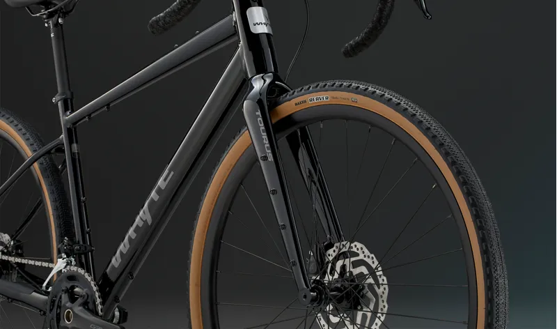 Whyte Tourus 2025 Gravel Road Bike - Black/Silver-7