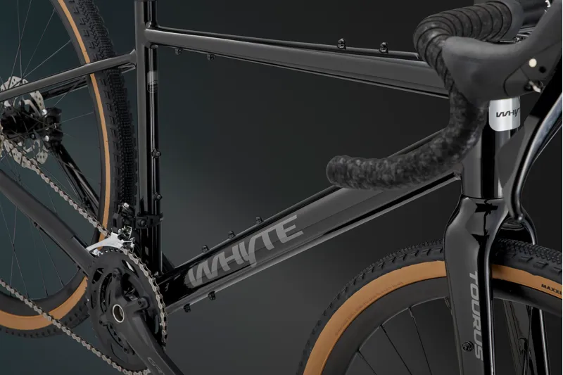 Whyte Tourus 2025 Gravel Road Bike - Black/Silver-6