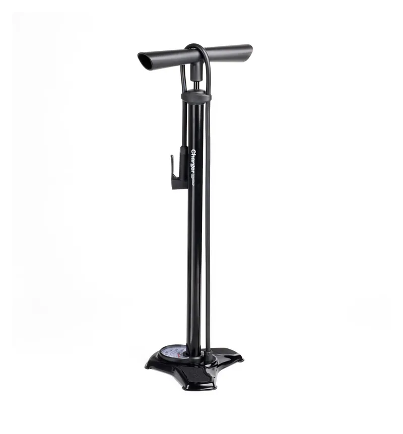 Trek Charger Floor Pump - 160psi - Black