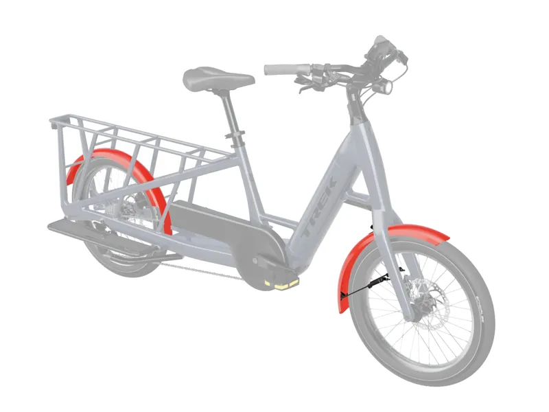 Trek Fetch+ 2 V2 Mudguard Set - Viper Red-1