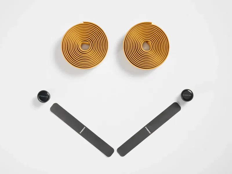 Trek Gel Cork Handlebar Tape - Baja Yellow-3