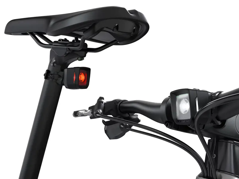 Trek Ion 100 R/Flare R City USB Light Set - Black-5