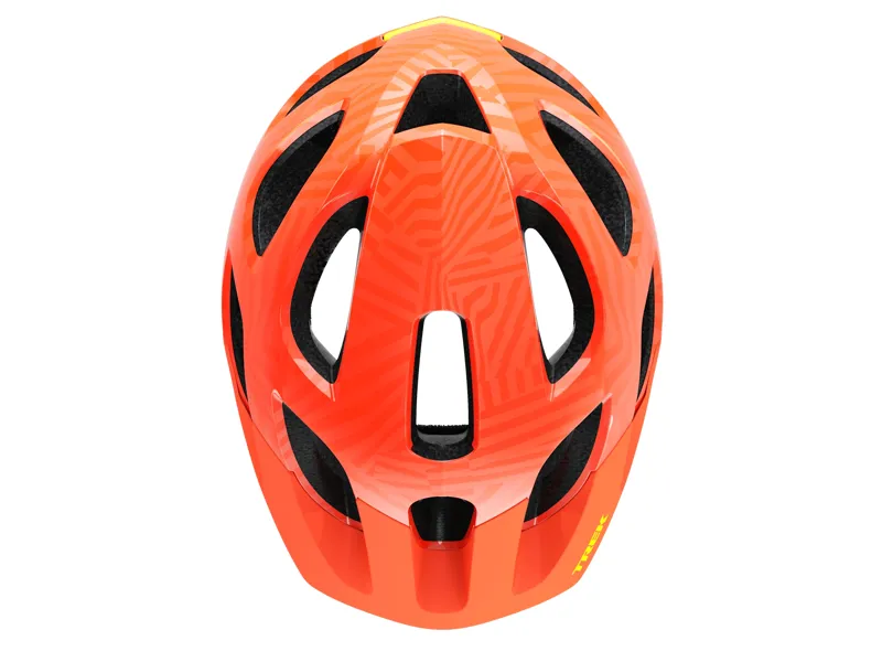 Trek Tyro Kids Helmet - Radioactive Orange-5