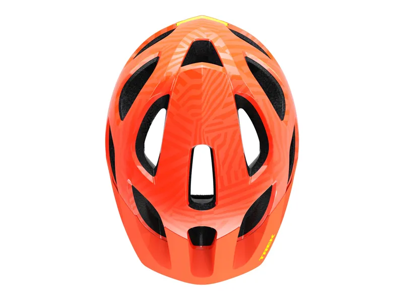 Trek Tyro Youth Helmet - 50-55cm - Radioactive Orange-5