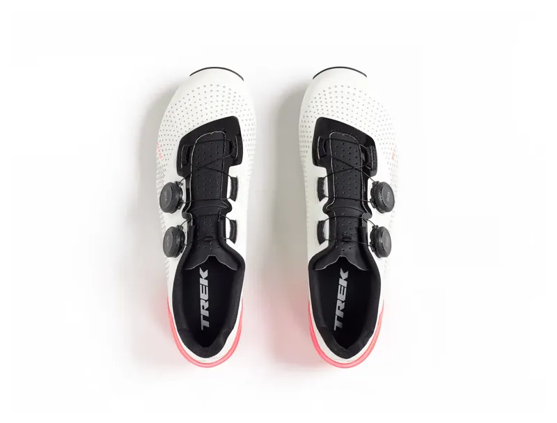 Trek Velocis Road Cycling Shoes - Era White/Coral-3