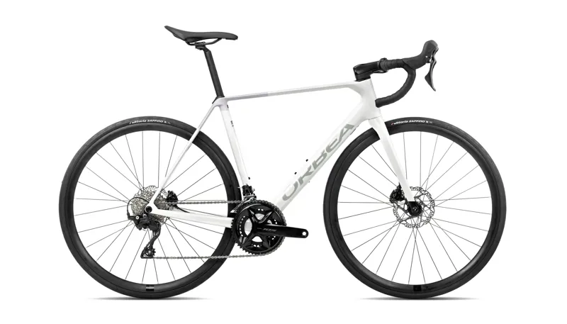 Orbea Orca M30 2027 Carbon Road Bike - Iris White/Lilac