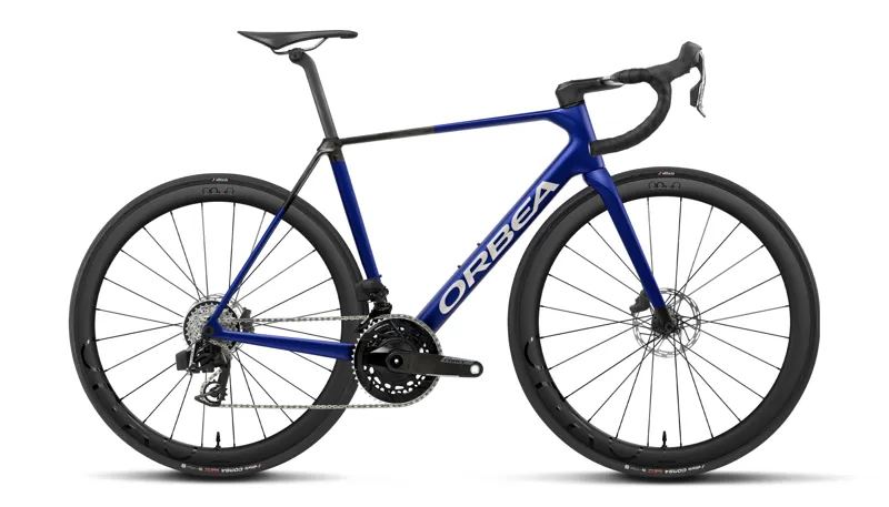 Orbea Orca M21e Team 2027 Carbon Road Bike - Cobalt Blue/Carbon