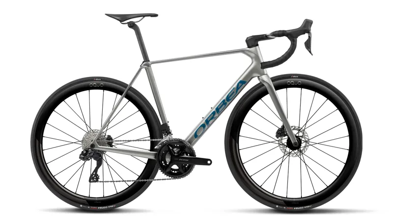 Orbea Orca M30i LTD PWR 2027 Carbon Road Bike - Spark Silver/Grey