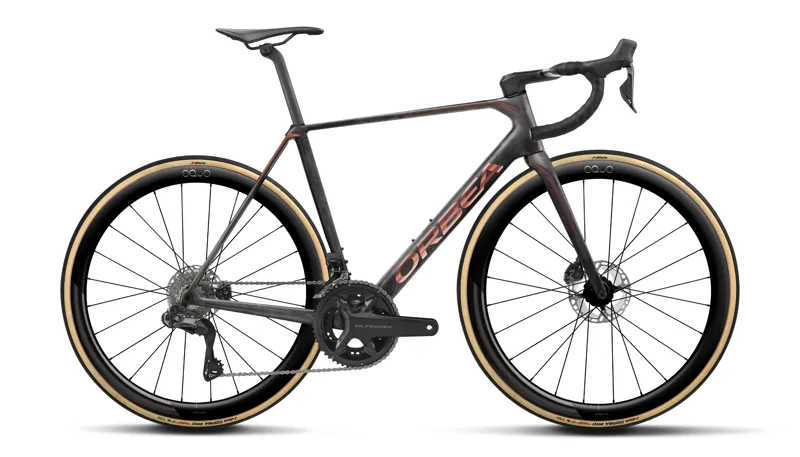 Orbea Orca M20i LTD PWR 2027 Carbon Road Bike - Diamond Carbon/Sunset
