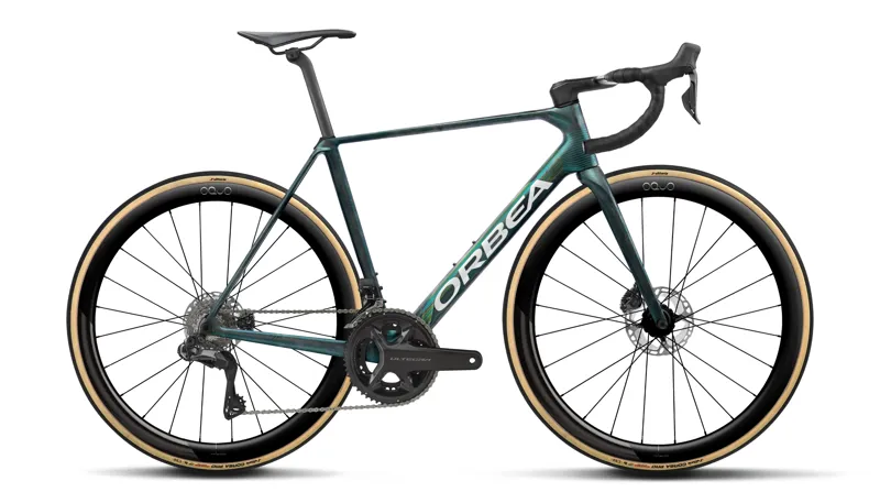 Orbea Orca M20i LTD PWR 2027 Carbon Road Bike - Escape Green/Carbon