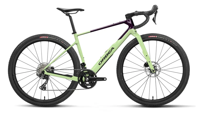 Orbea Terra M35 Team 2027 Carbon Gravel Road Bike - Acid Gum/Purple