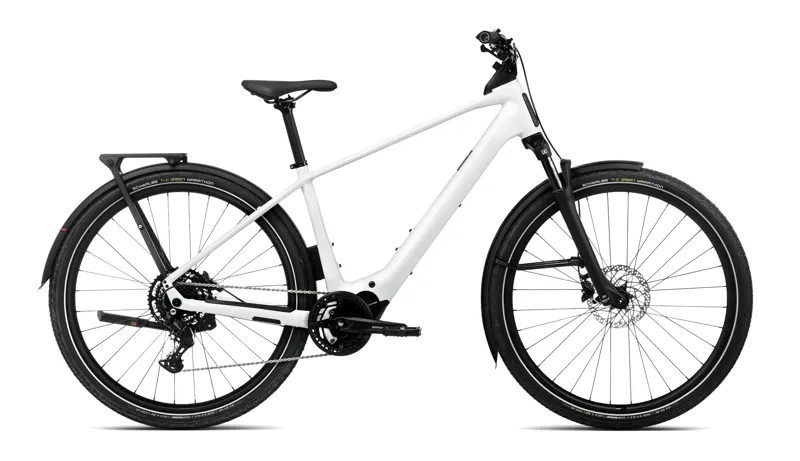 Orbea Kemen Tour 30 540wh 2027 Electric Hybrid Bike - White Chic