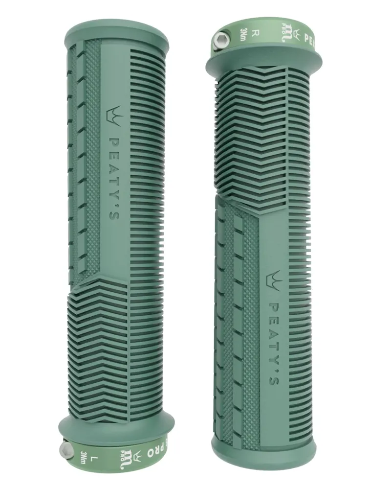 Peaty's Monarch Pro Grip - Mushroom - Thin - Mint Green