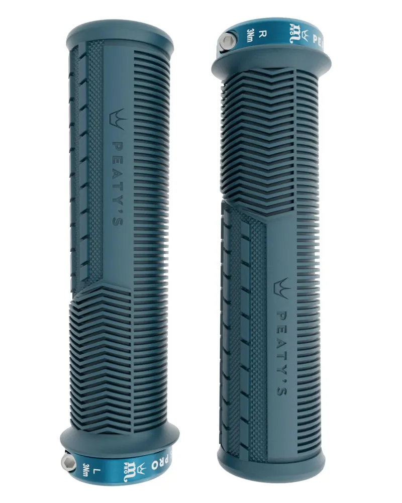 Peaty's Monarch Pro Grip - Mushroom - Thin - Storm Blue