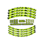 Race Face Wheel Decal Kit - Neon Yellow/Black